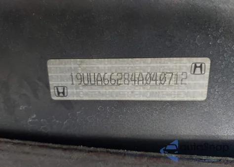 2004 Acura Tl from USA, damaged, VIN 19UUA66284A040712